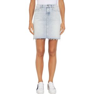 Tommy Hilfiger dámská světle modrá džínová sukně - L (911)